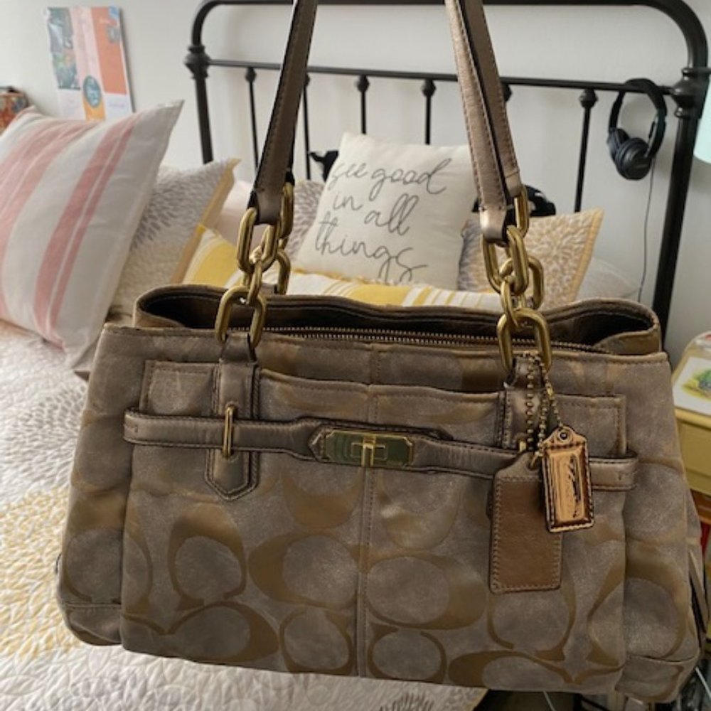 Coach Chelsea Patina Signature Jayden 18687